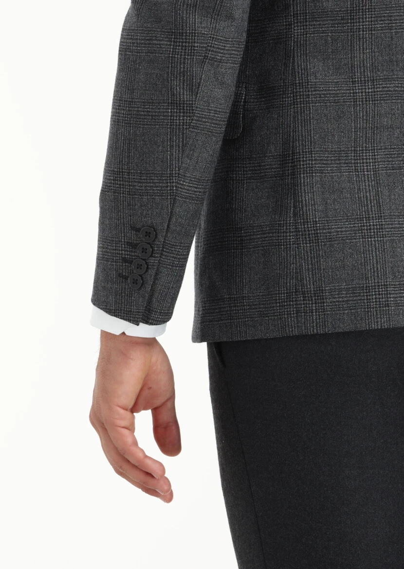 Hard Coal Suit With Waistcoat - 7