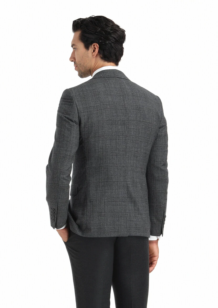 Hard Coal Suit With Waistcoat - 8