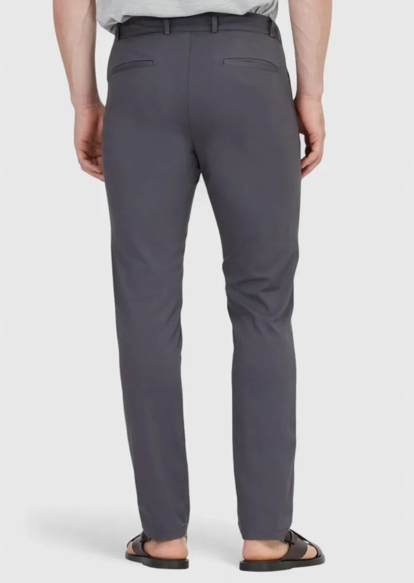 Hard Coal Weaving Jogging Fit Casual Cotton Blended Trousers - 5