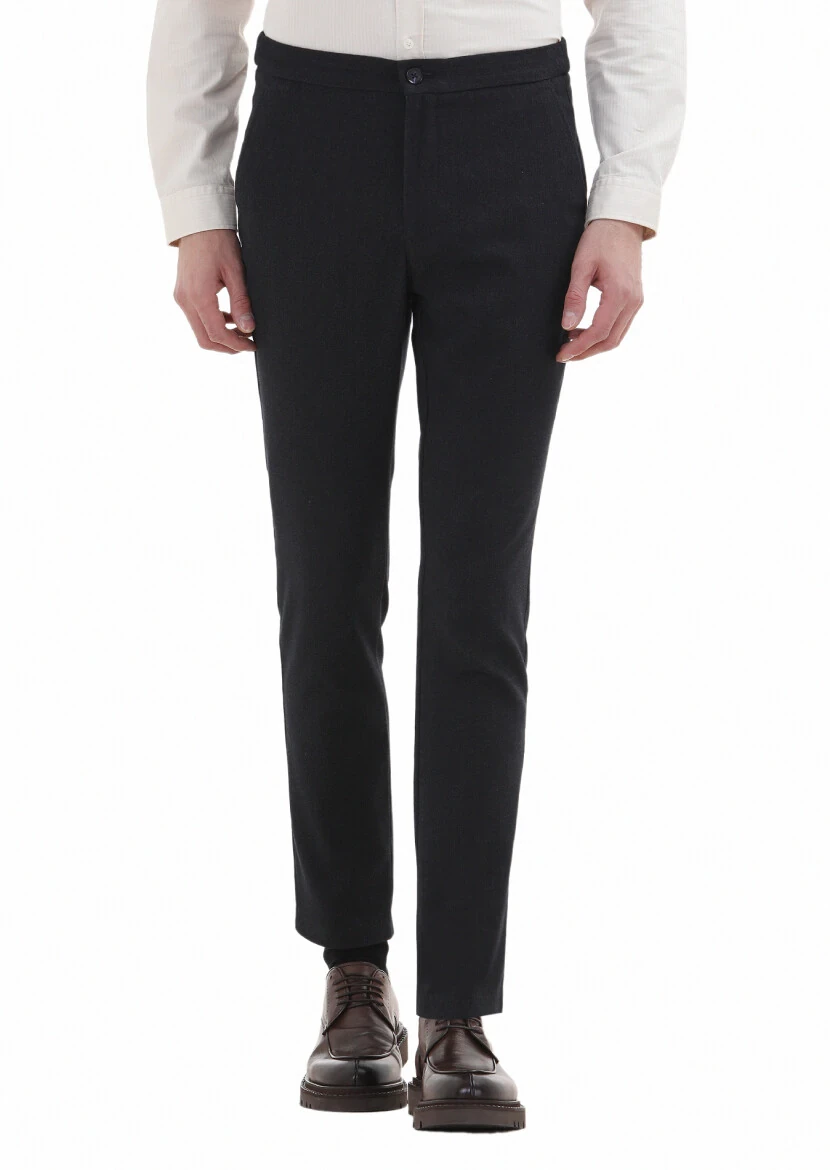 Hard Coal Weaving Jogging Fit Casual Trousers 