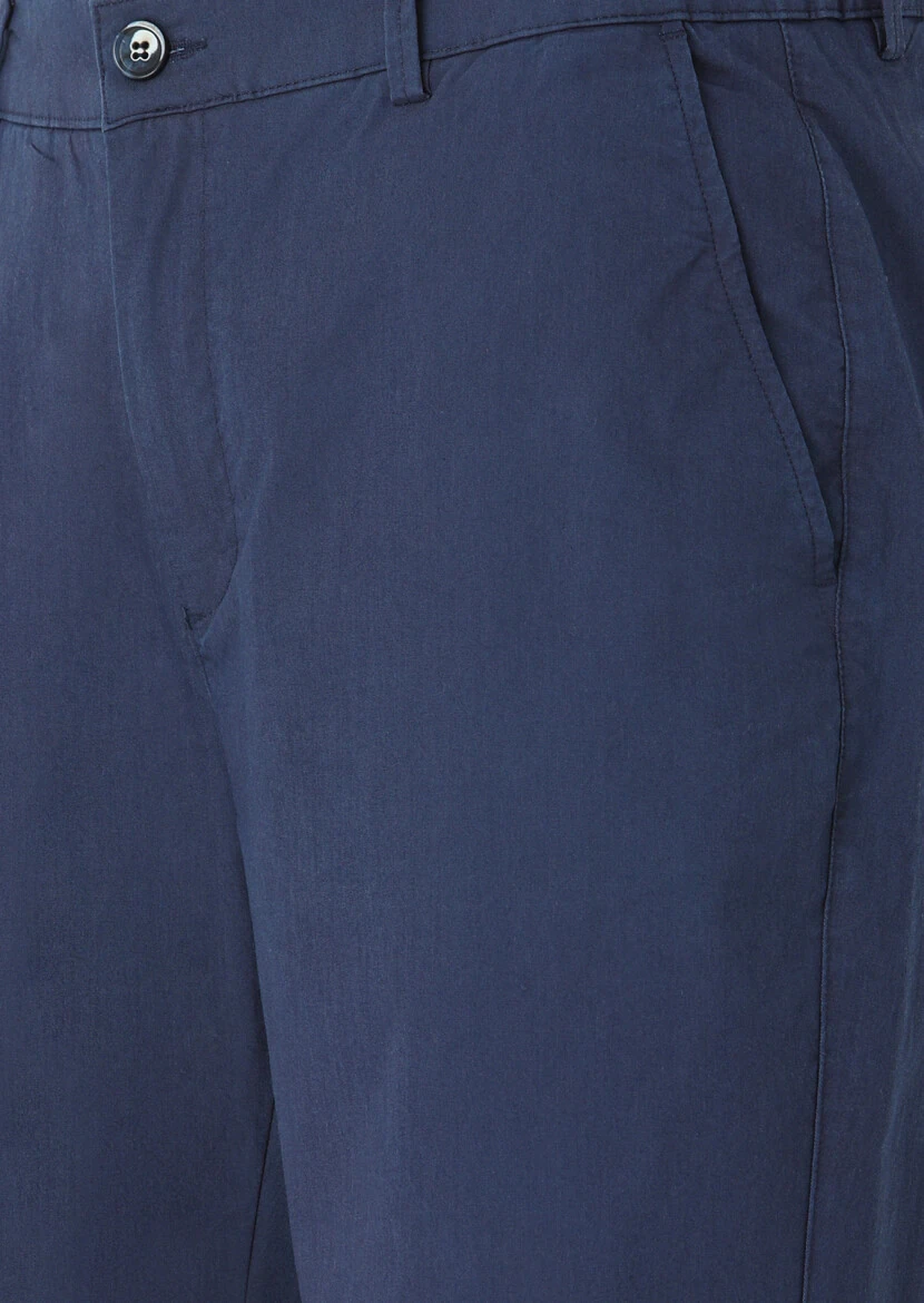 İndigo Düz Dokuma Jogging Fit Casual Pantolon 