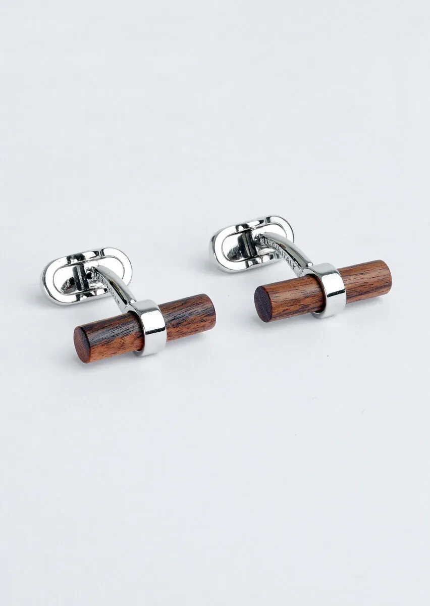 Kahverengi Prinç Kol Düğmesi - 1