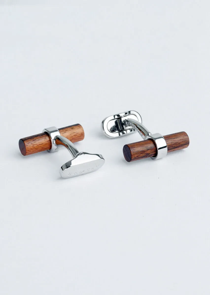 Kahverengi Prinç Kol Düğmesi - 2