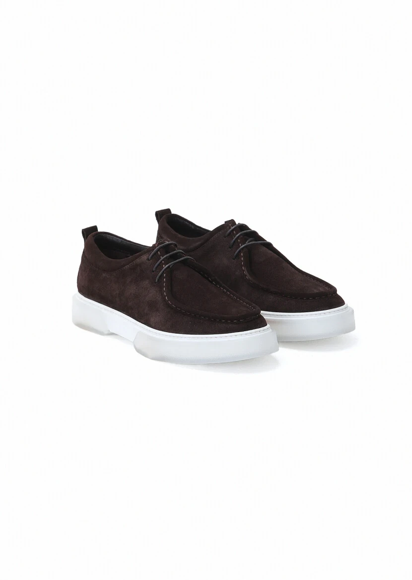 Kahverengi Süet Casual Ayakkabı 