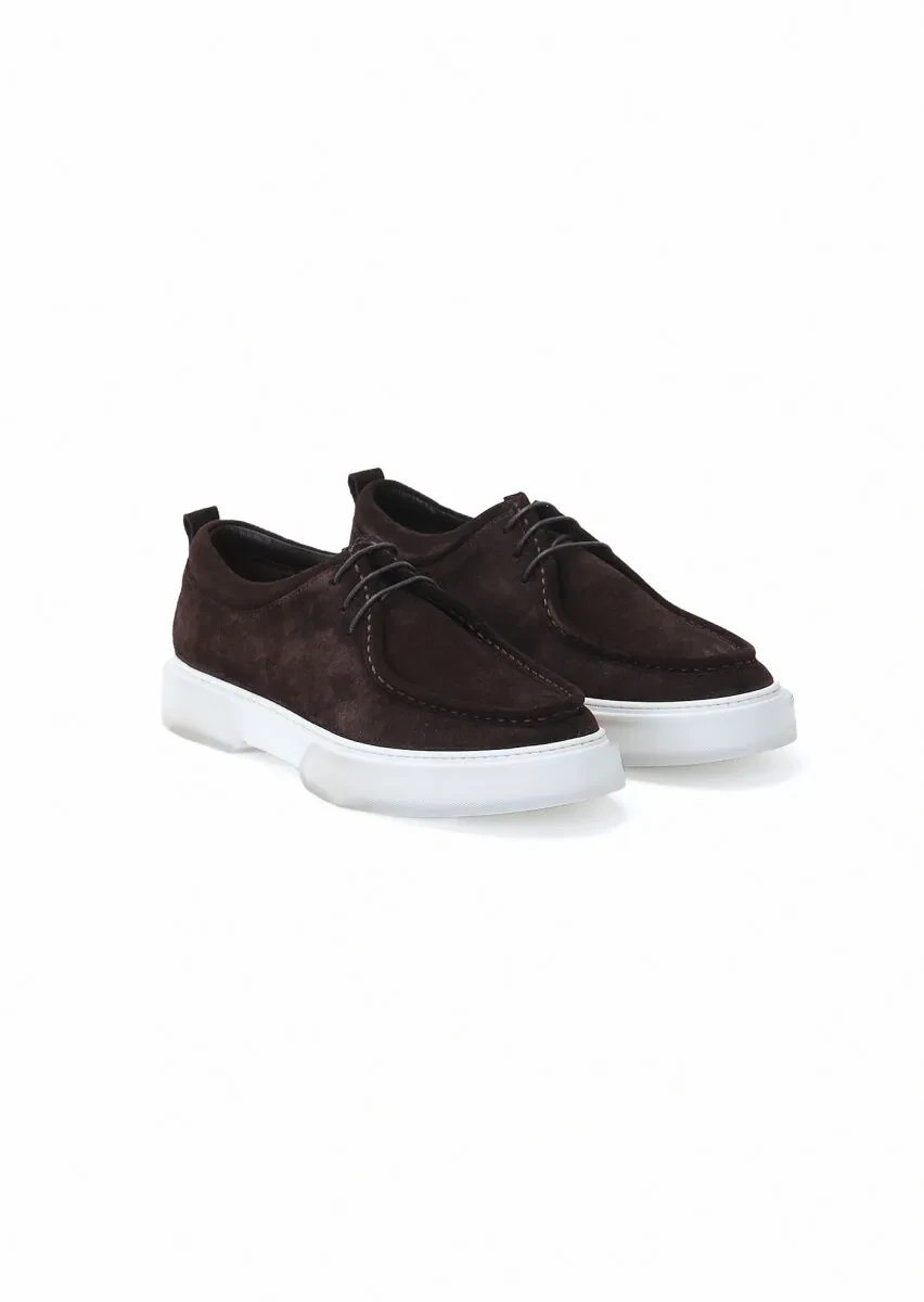 Kahverengi Süet Casual Ayakkabı - 2