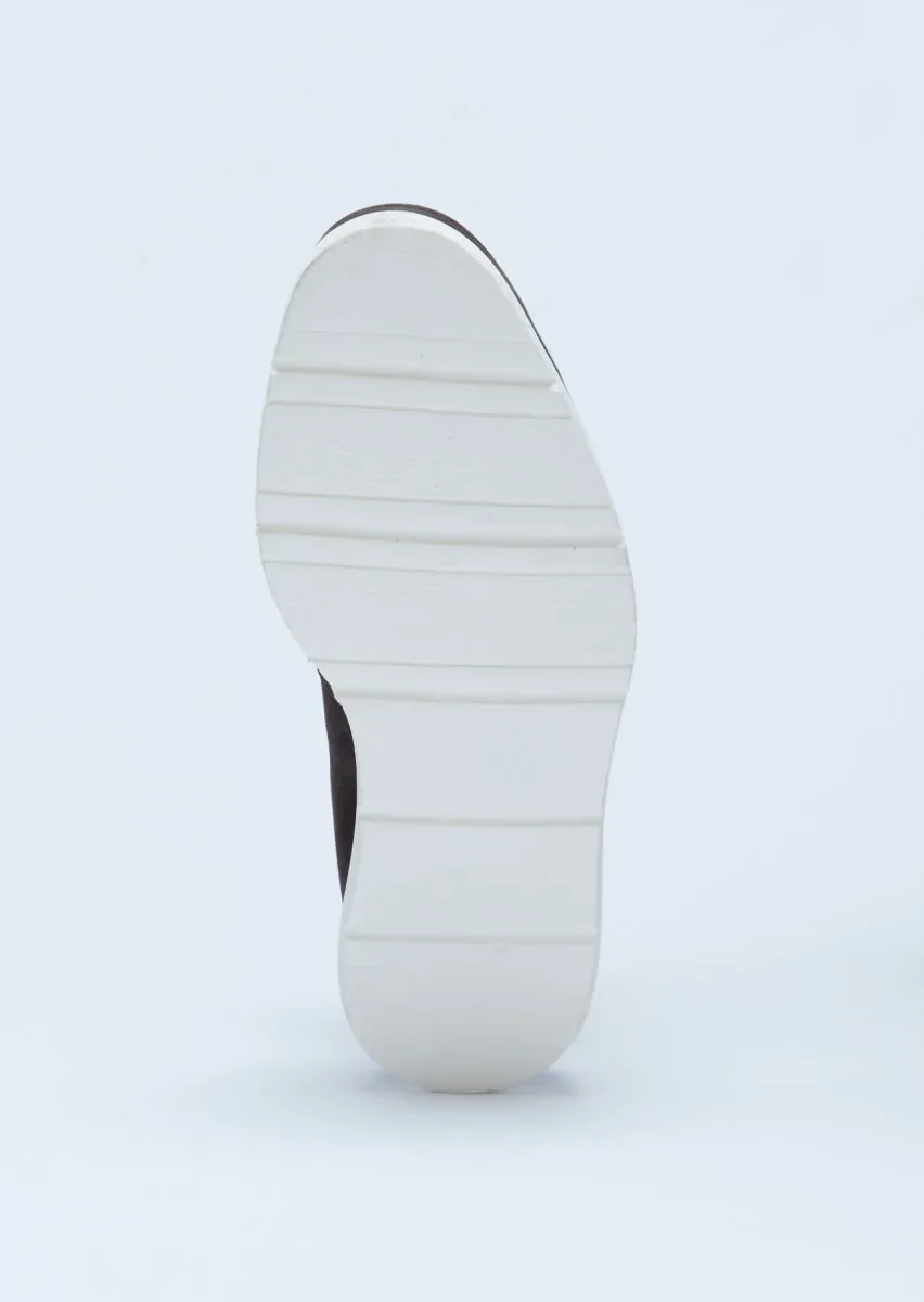 Kahverengi Süet Casual Loafer - 4