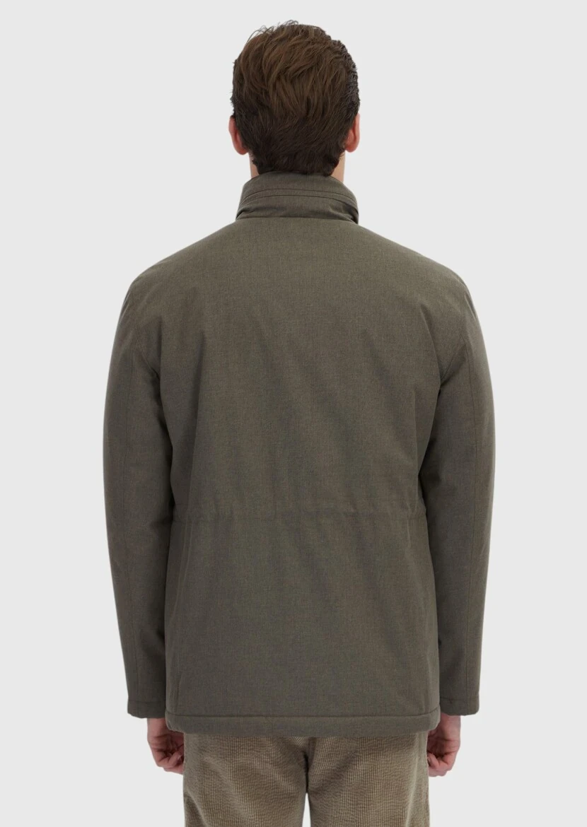 Khaki Regular Fit Blazer - 6