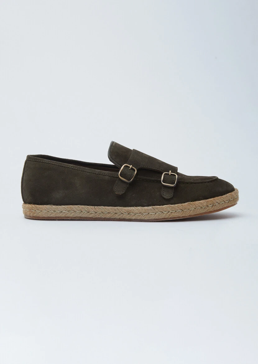 Khaki Suede Casual Loafer - RAMSEY