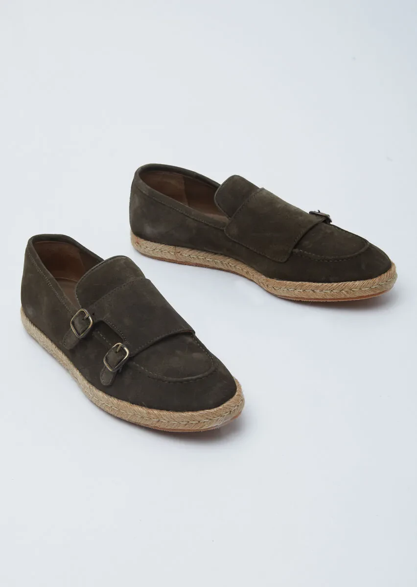 Khaki Suede Casual Loafer - 3