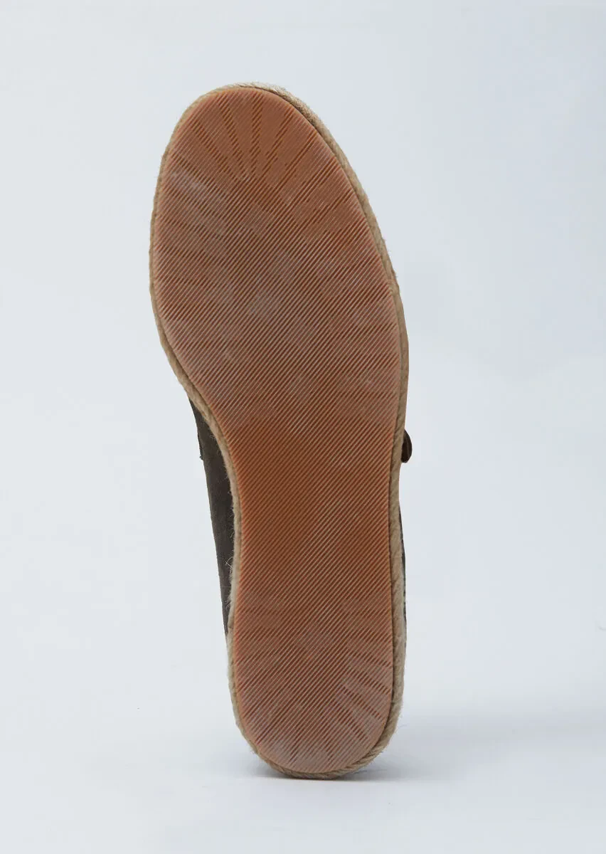 Khaki Suede Casual Loafer - 4