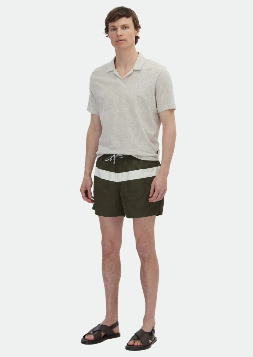 Khaki Swimsuit - RAMSEY