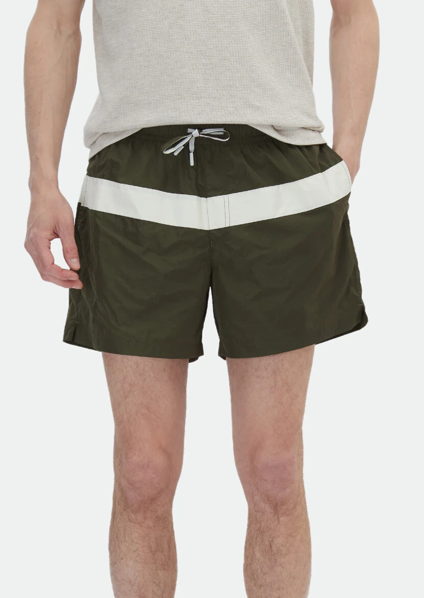 Khaki Swimsuit - RAMSEY