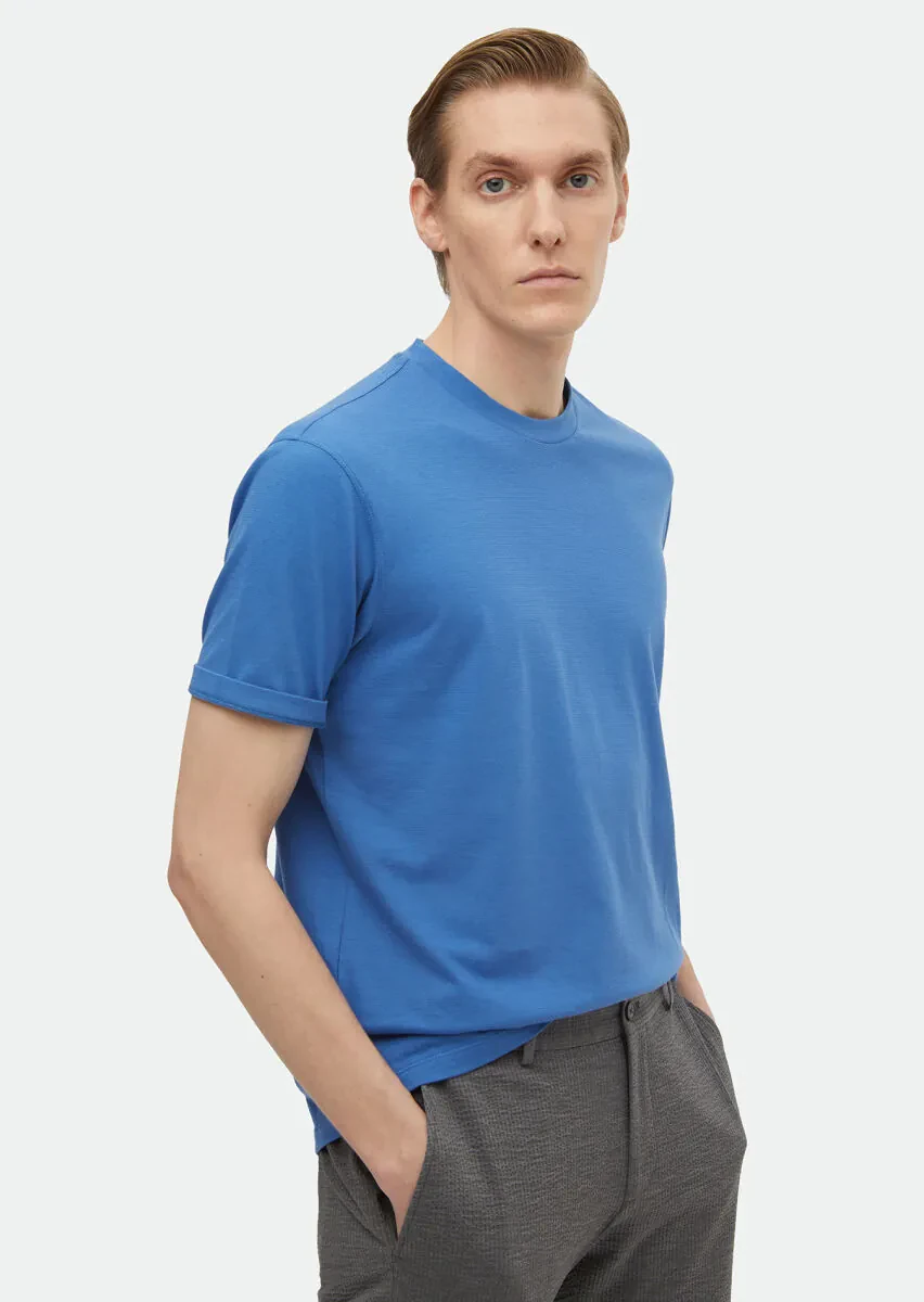 Kırmızı Düz Sweatshırt - 1