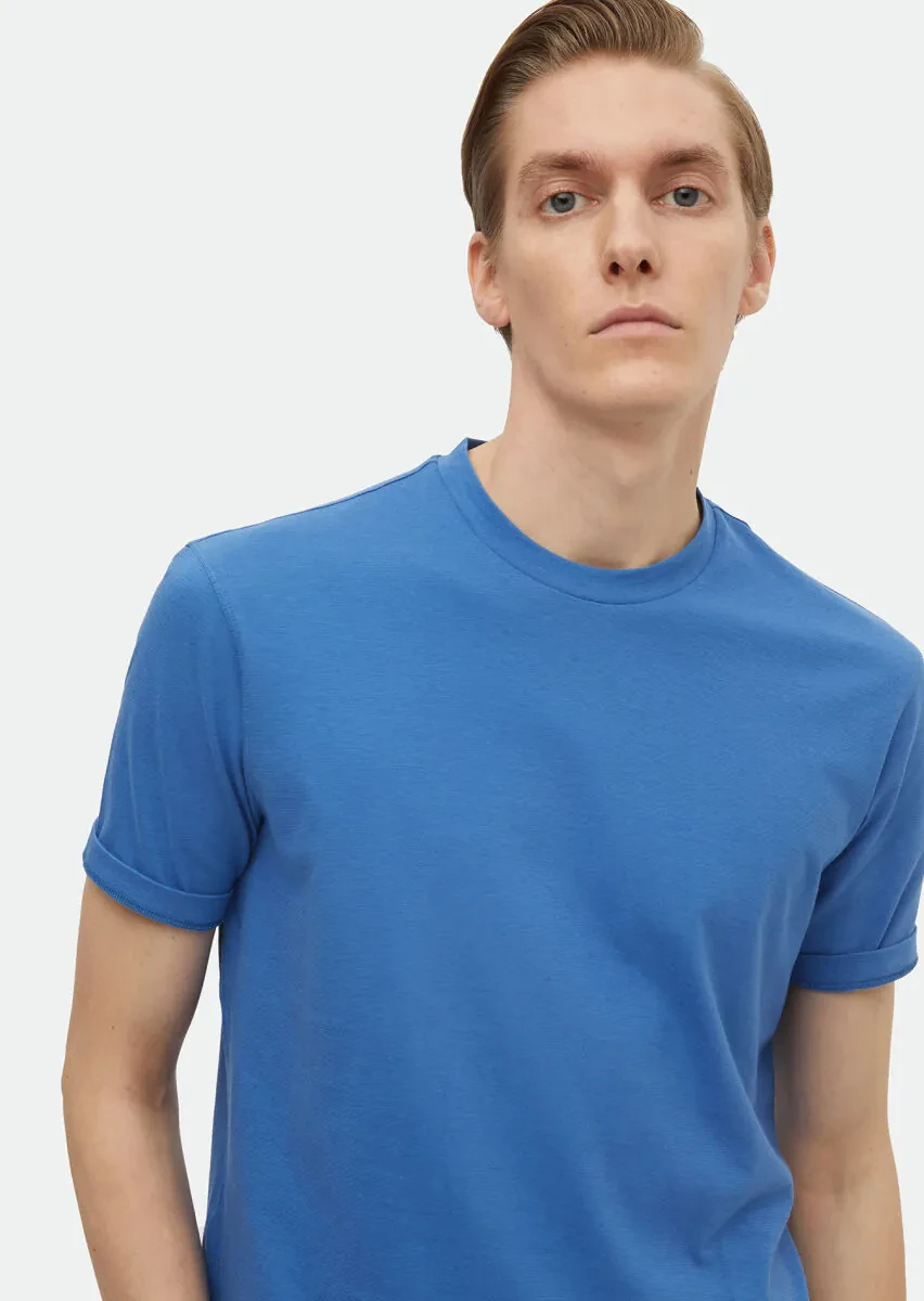 Kırmızı Düz Sweatshırt - 3