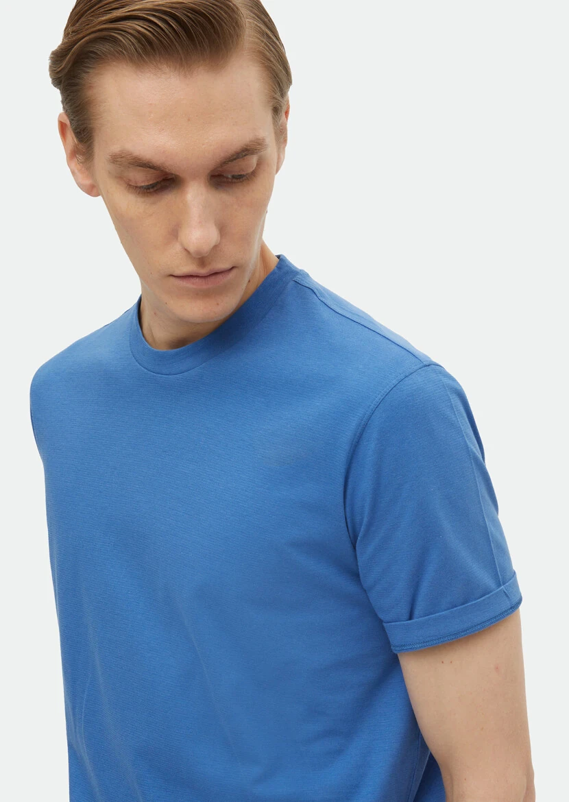 Kırmızı Düz Sweatshırt - 4