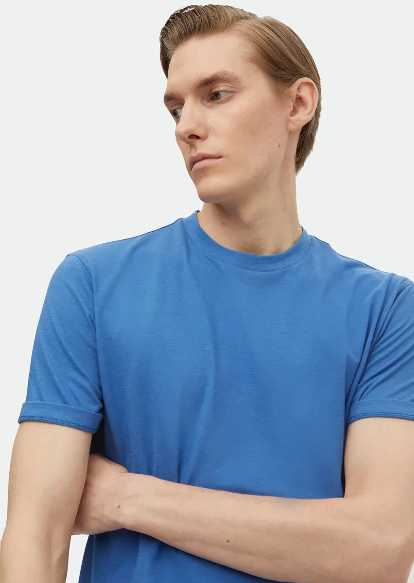 Kırmızı Düz Sweatshırt - 5