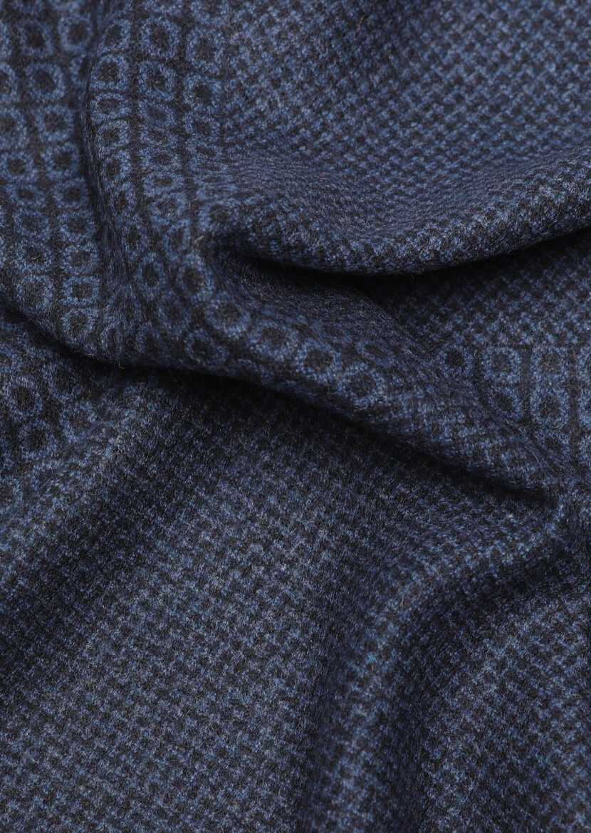 Koyu Lacivert Kaşkol 