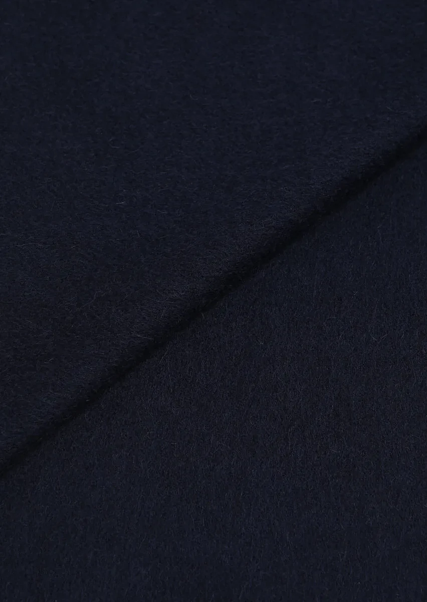 Lacivert %100 Yün Kaşkol - 2