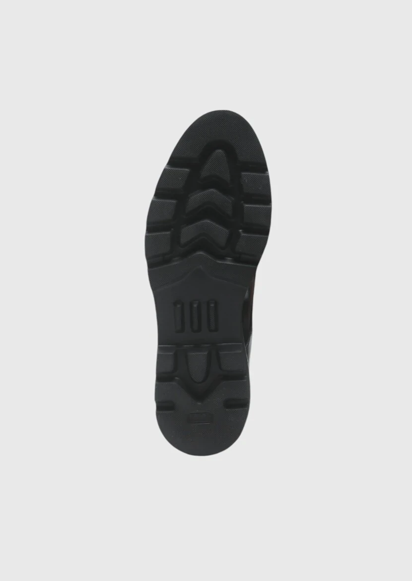 Lacivert Deri Casual Ayakkabı - 4