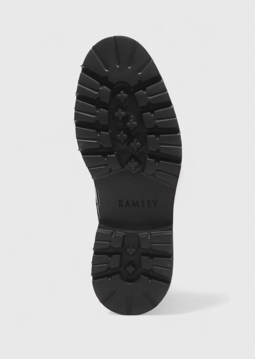 Lacivert Deri Casual Ayakkabı - 4