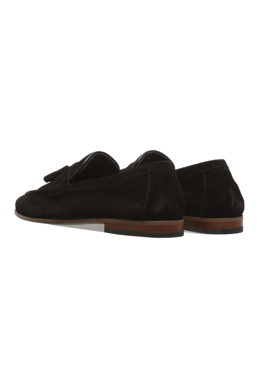Lacivert Deri Casual Loafer - 3