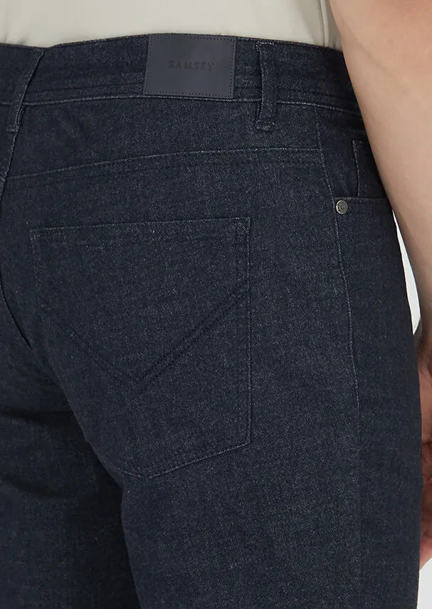 Lacivert Düz Dokuma Regular Fit Casual Pamuk Karışımlı Pantolon - 4