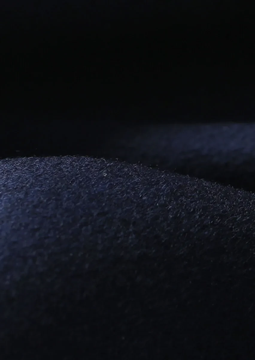 Lacivert Düz Regular Fit %100 Kaşmir Ceket - 4