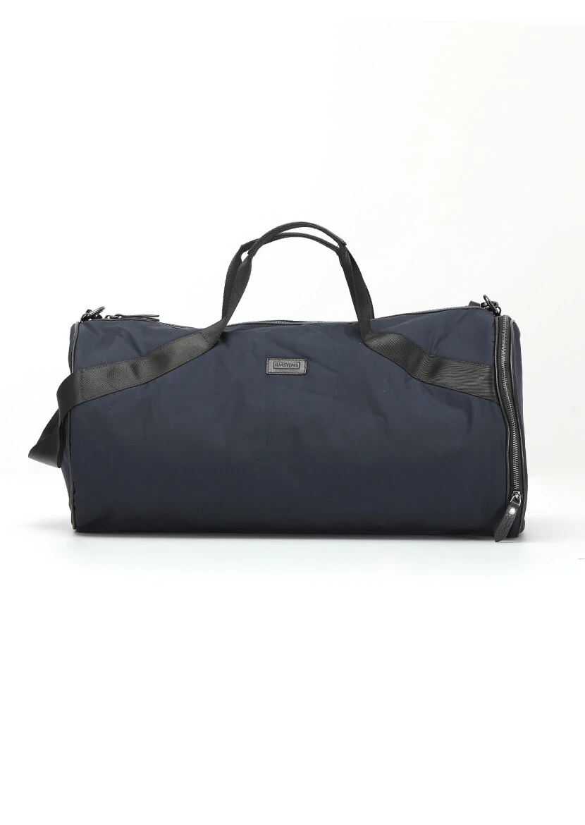 Lacivert Kumaş Çanta - 1