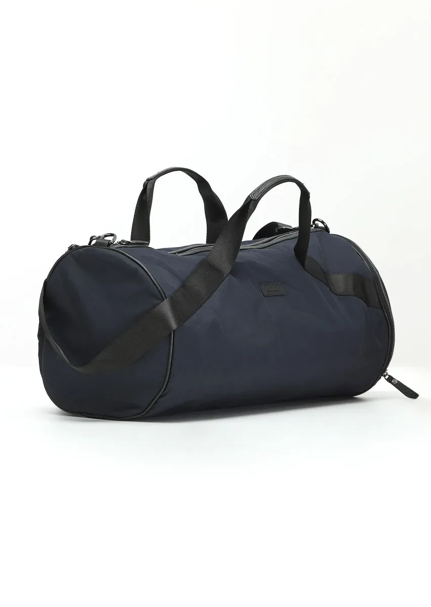 Lacivert Kumaş Çanta - 2