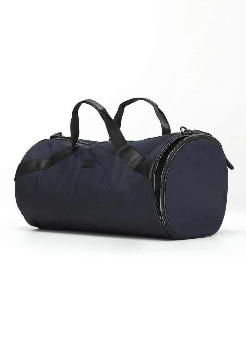 Lacivert Kumaş Çanta - 3