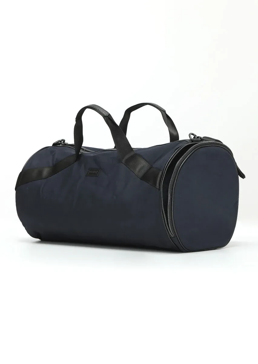 Lacivert Kumaş Çanta - 3