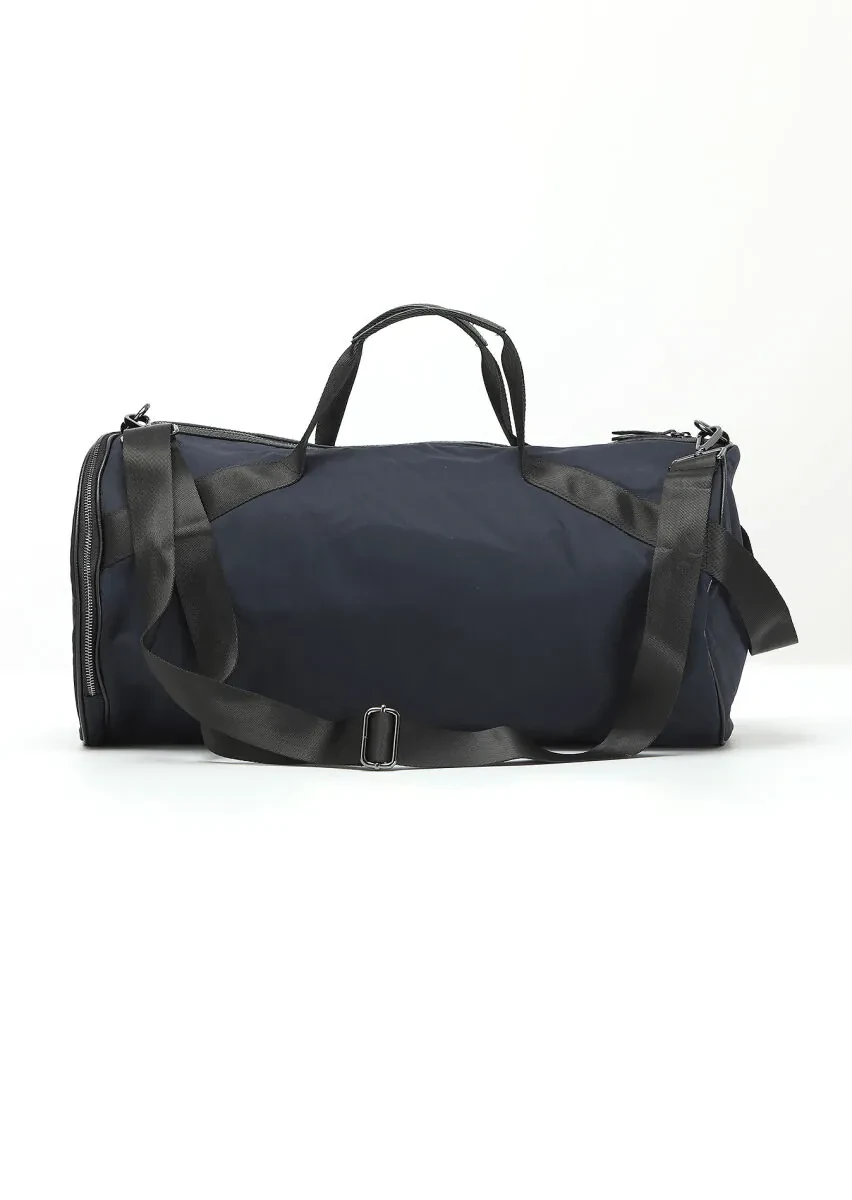 Lacivert Kumaş Çanta - 4