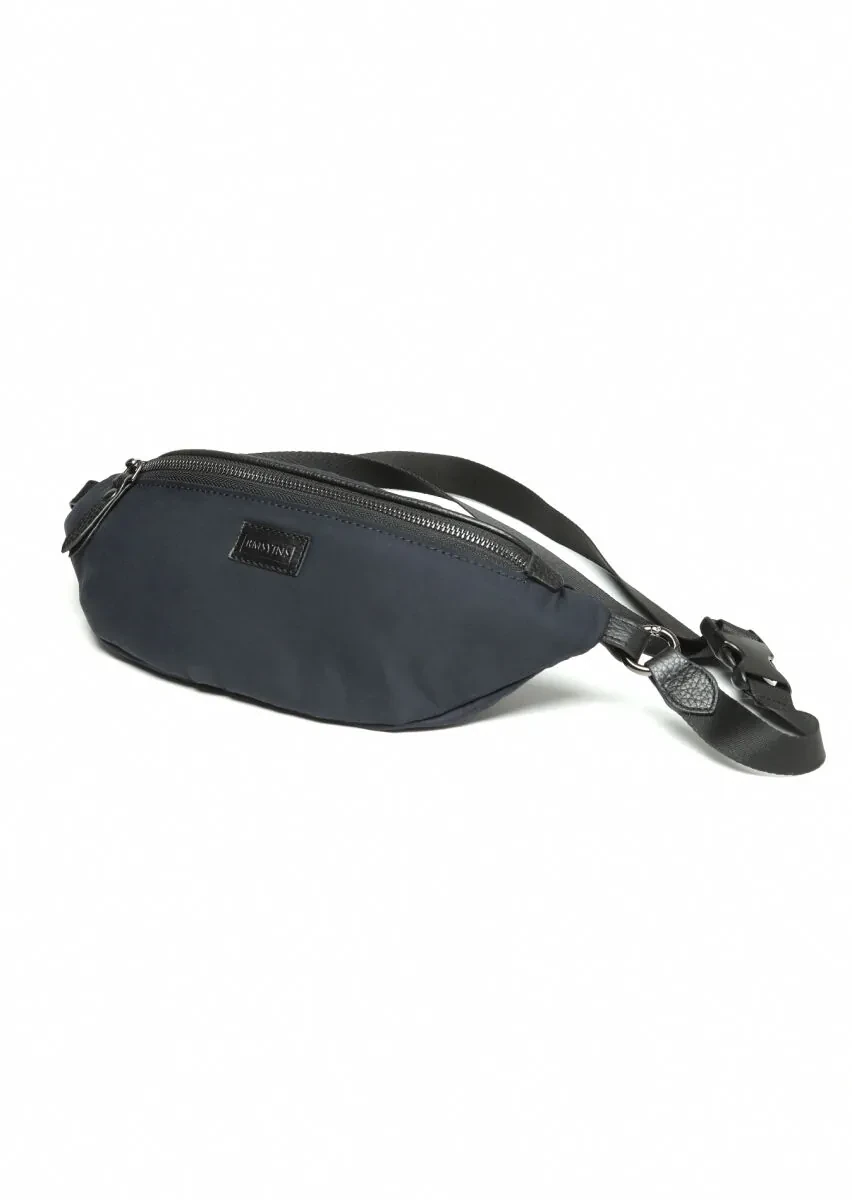 Lacivert Kumaş Çanta - 3