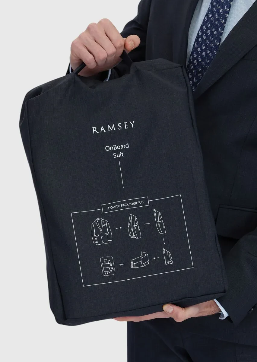 Lacivert Mikro Modern Fit Yün Karışımlı Takım Elbise - 7