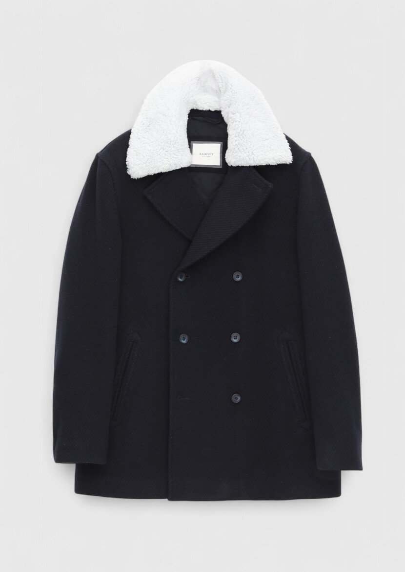 Lacivert Regular Fit Casual Dokuma Kaban - 7