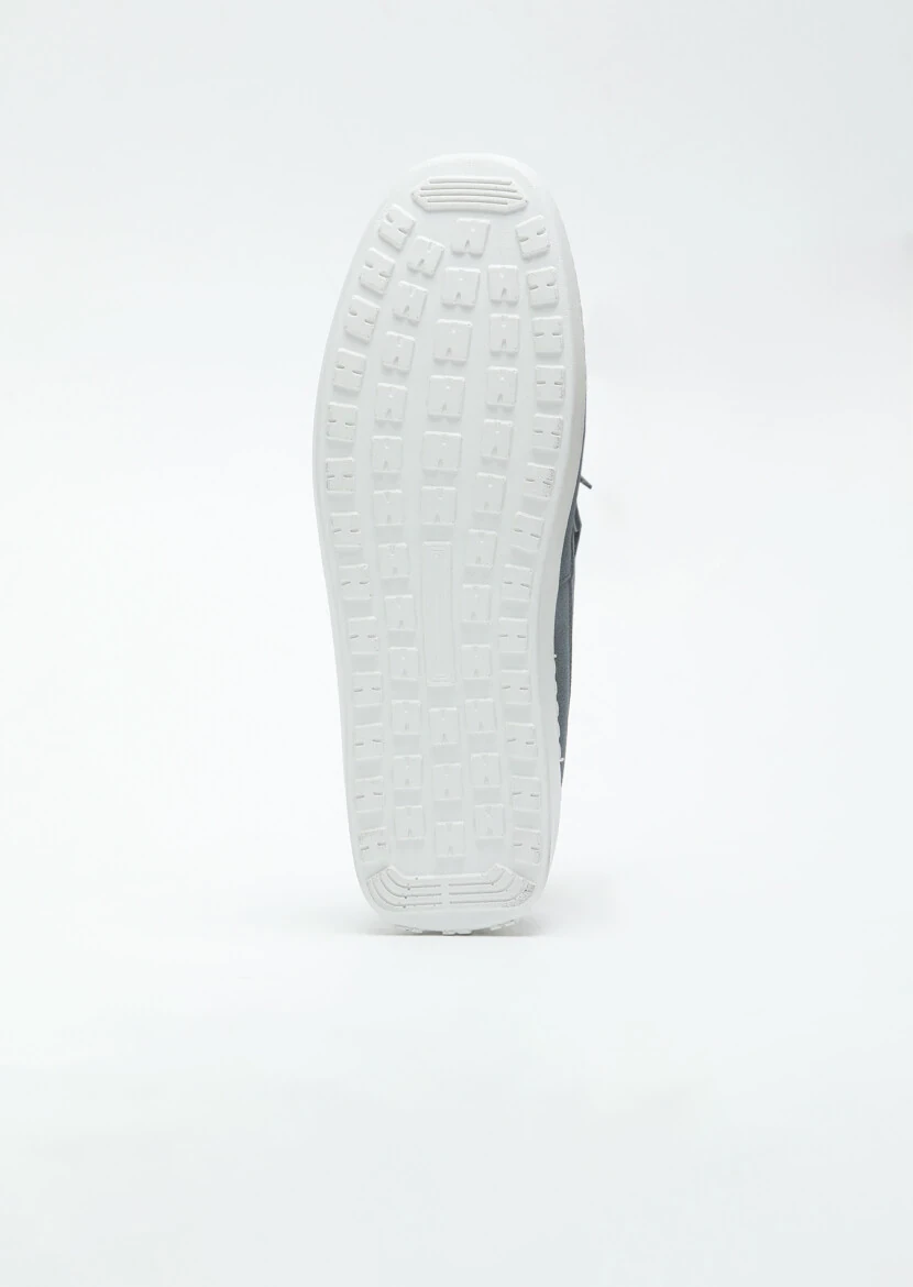 Lacivert Süet Casual Loafer - 4