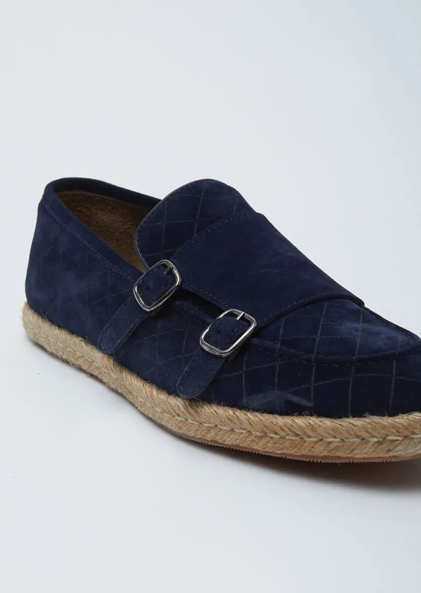 Lacivert Süet Casual Loafer - 2