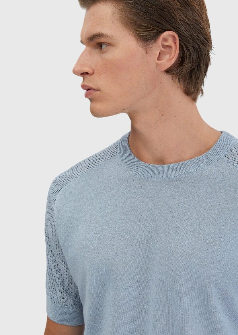 Light Blue Knitwear - 4