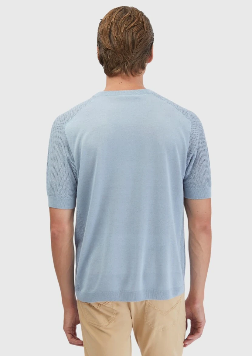 Light Blue Knitwear - 7