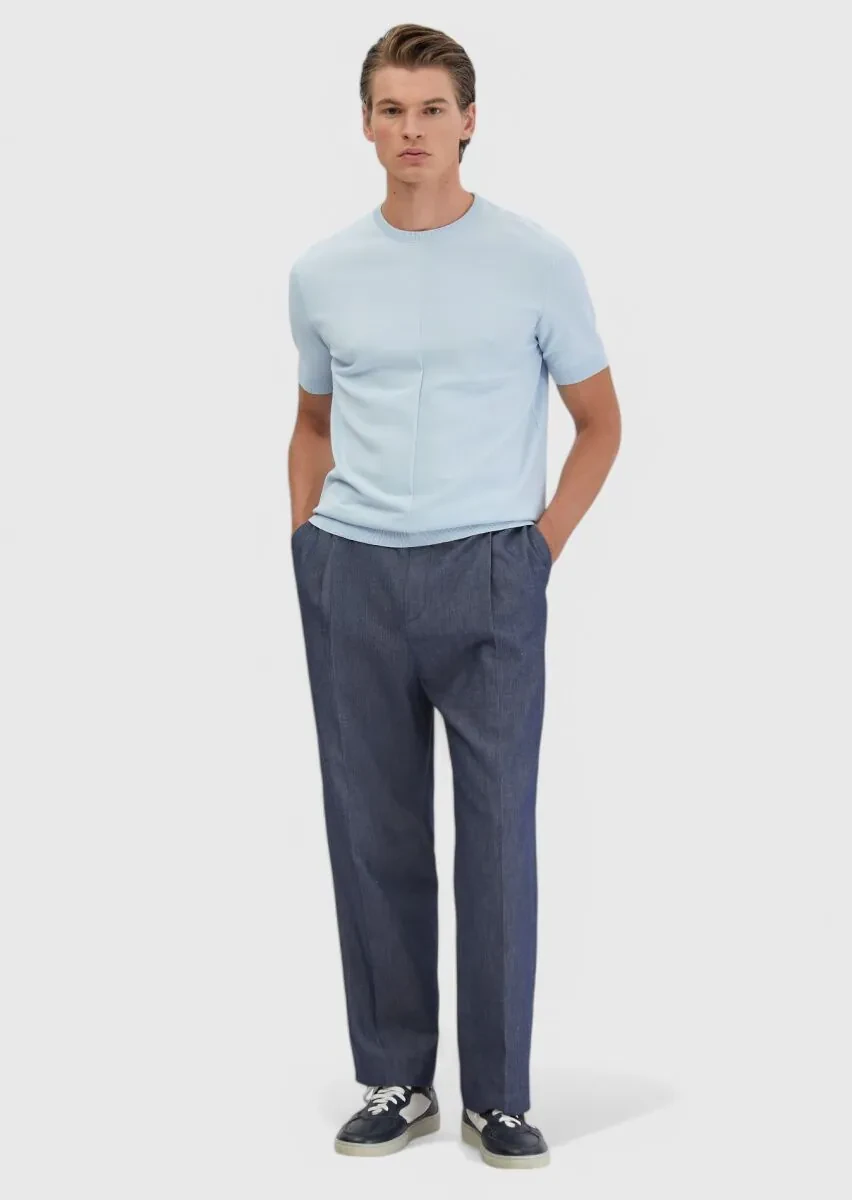 Light Blue Knitwear - 2