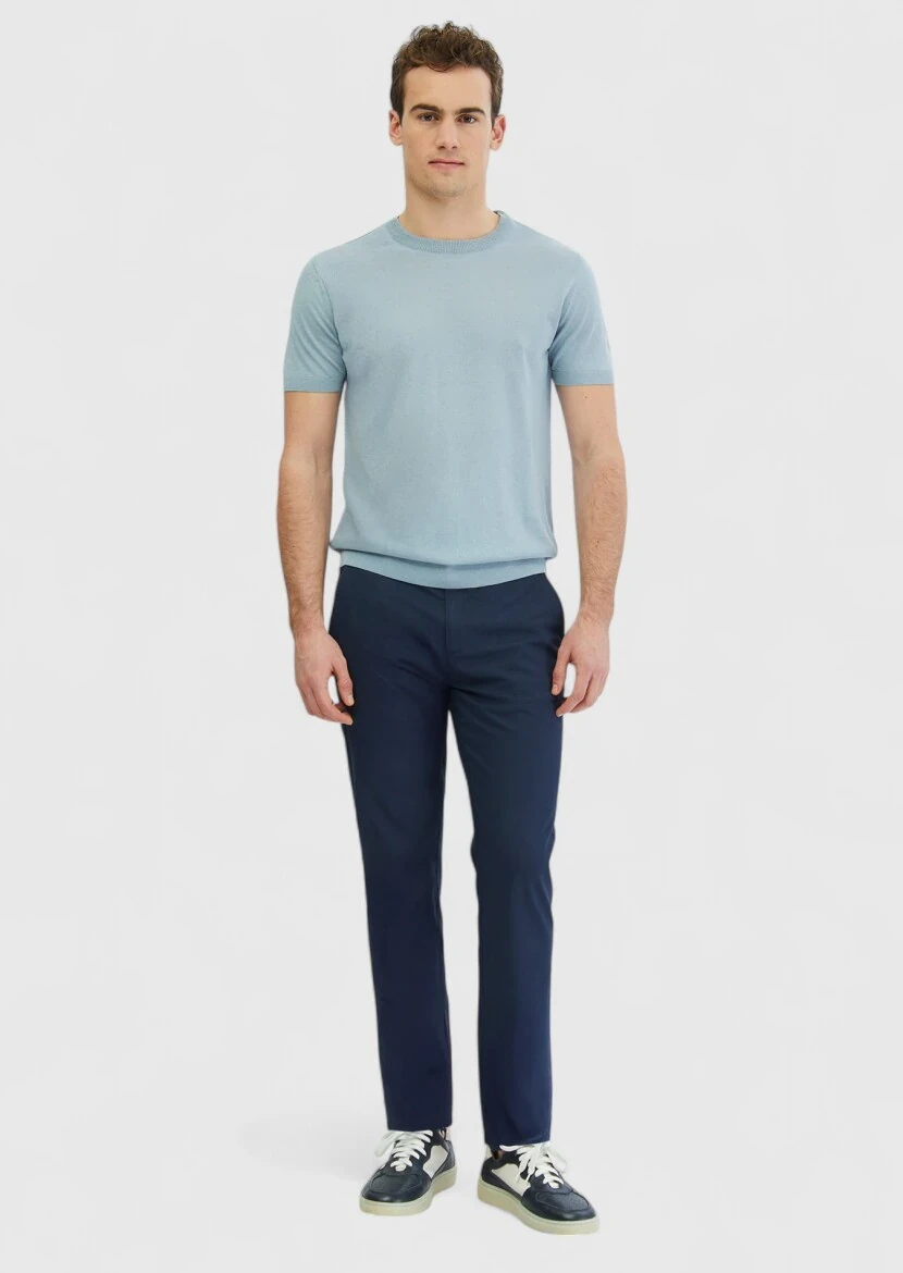 Light Blue Knitwear - RAMSEY