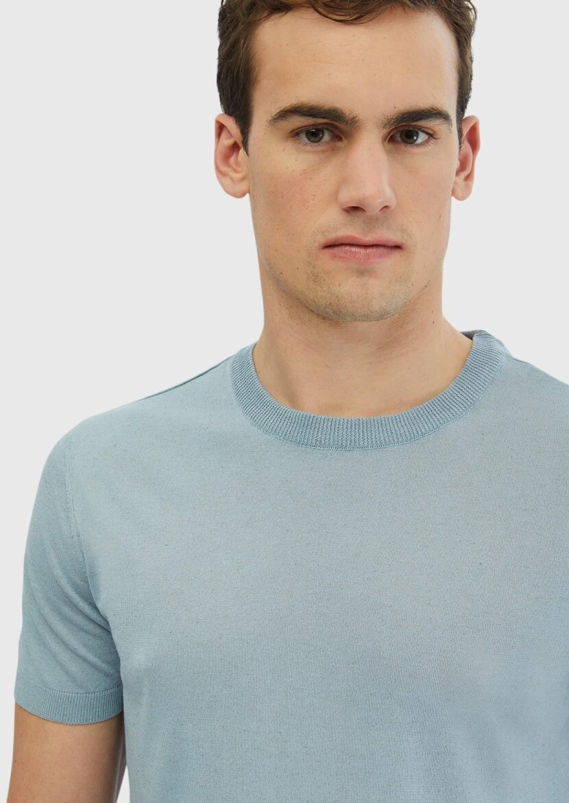 Light Blue Knitwear - 4