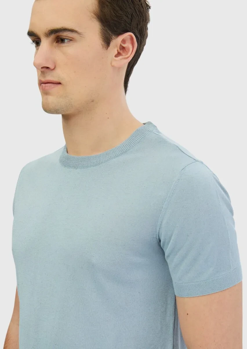 Light Blue Knitwear - 5