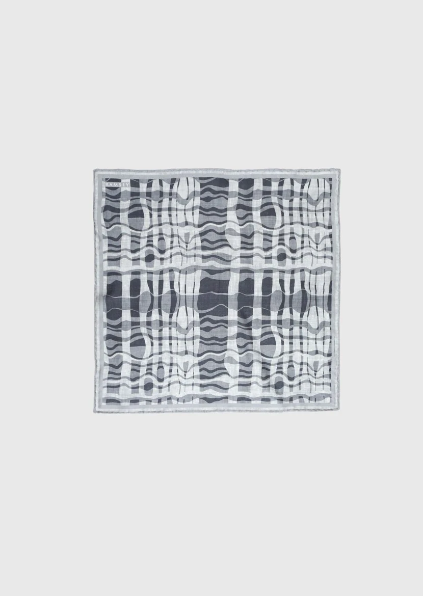 Light Grey Handkerchief - 1