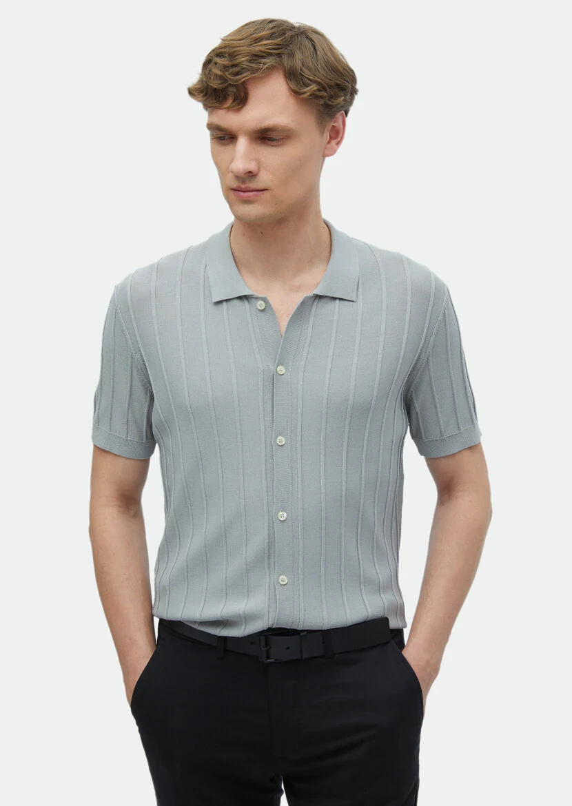 Light Grey Knitwear - RAMSEY