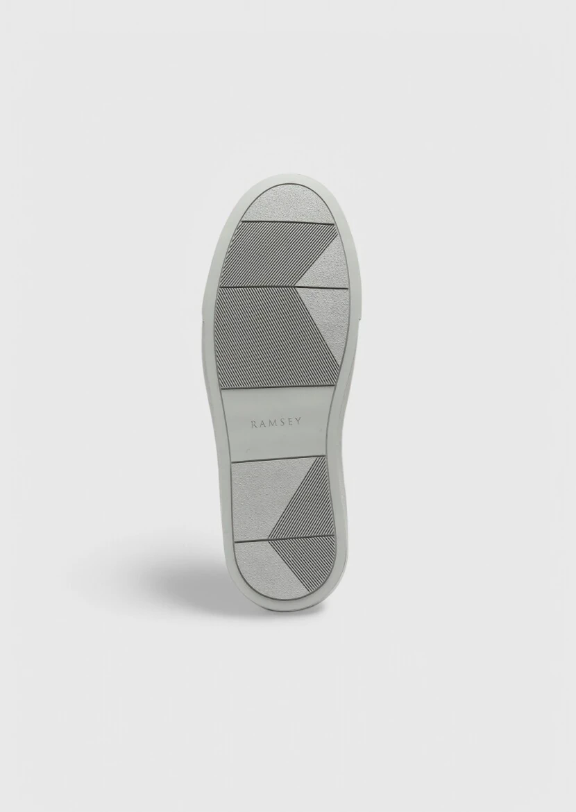 Light Grey Suede Casual Loafer - 4