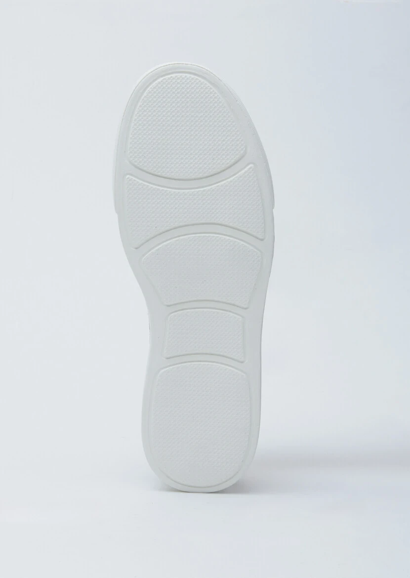 Light Grey Suede Sneaker - 4