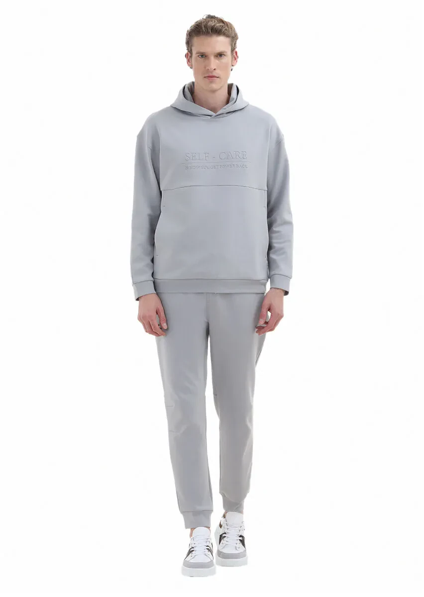 Light Grey Sweat Pants - 1