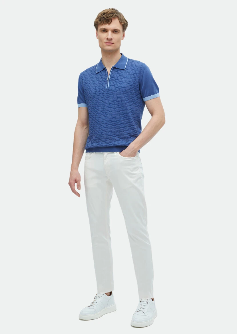 Light Indigo Knitwear 