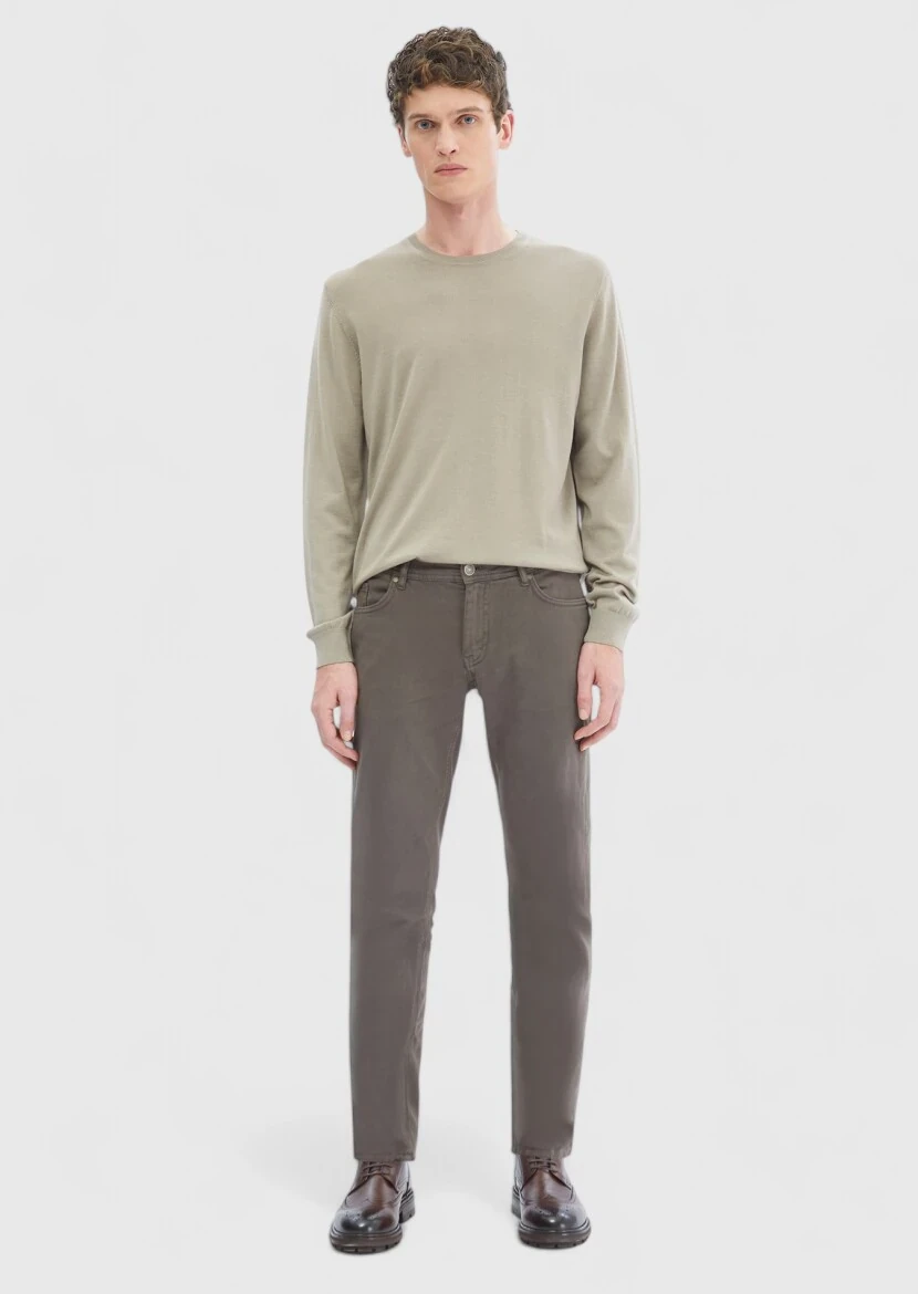 Light Mink Knitwear Sweatshirt 